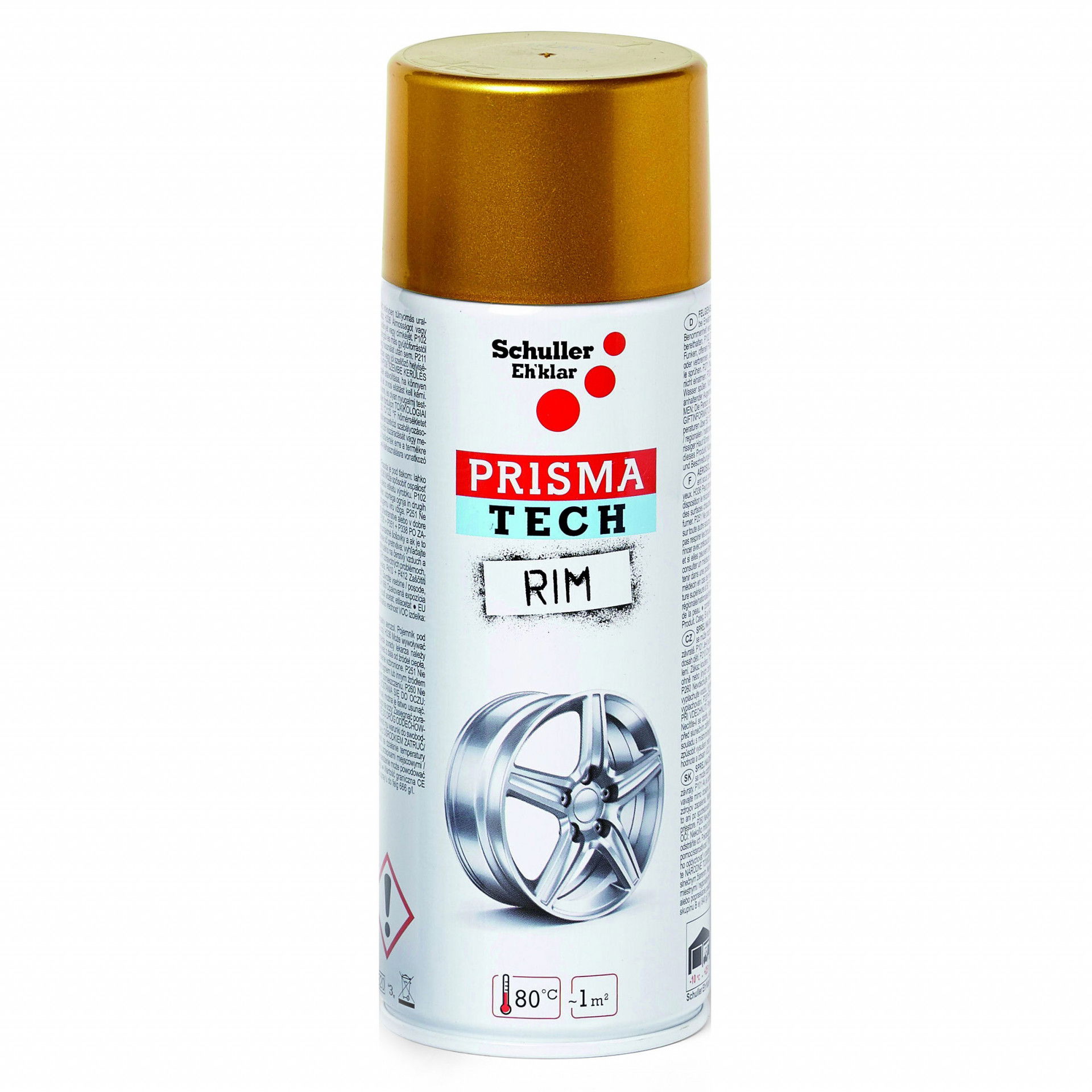 Schuller PRISMA TECH RIM felni spray, arany, 400 ml termék fő termékképe