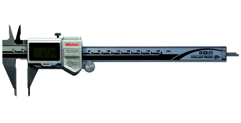 Mitutoyo Hegyes digitális tolómérő, IP67, vékony mérőcsőrrel, 0-150 mm, 0.01 mm (573-625-20) termék fő termékképe