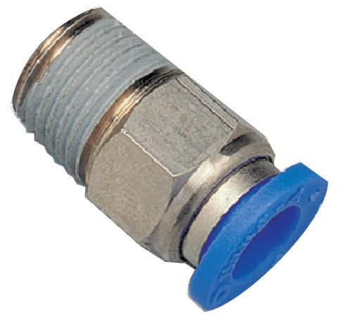 Rectus PC 06-02 egyenes csatlakozó külső menettel, 6 mm x 1/4" termék fő termékképe