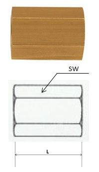 Rectus (MU 10) G 1/8 csatlakozású menetes karmantyú termék fő termékképe
