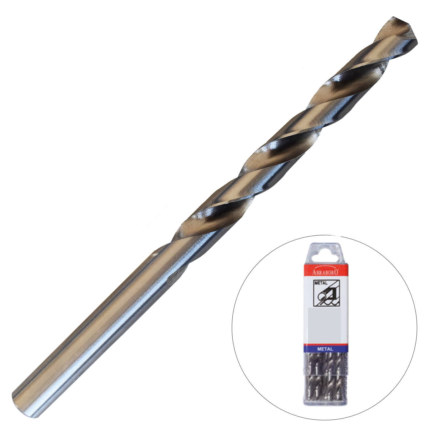 Abraboro 4.4 x 80 / 47 mm HSS-GS fémfúró X-Pack, 10 db/csomag termék fő termékképe