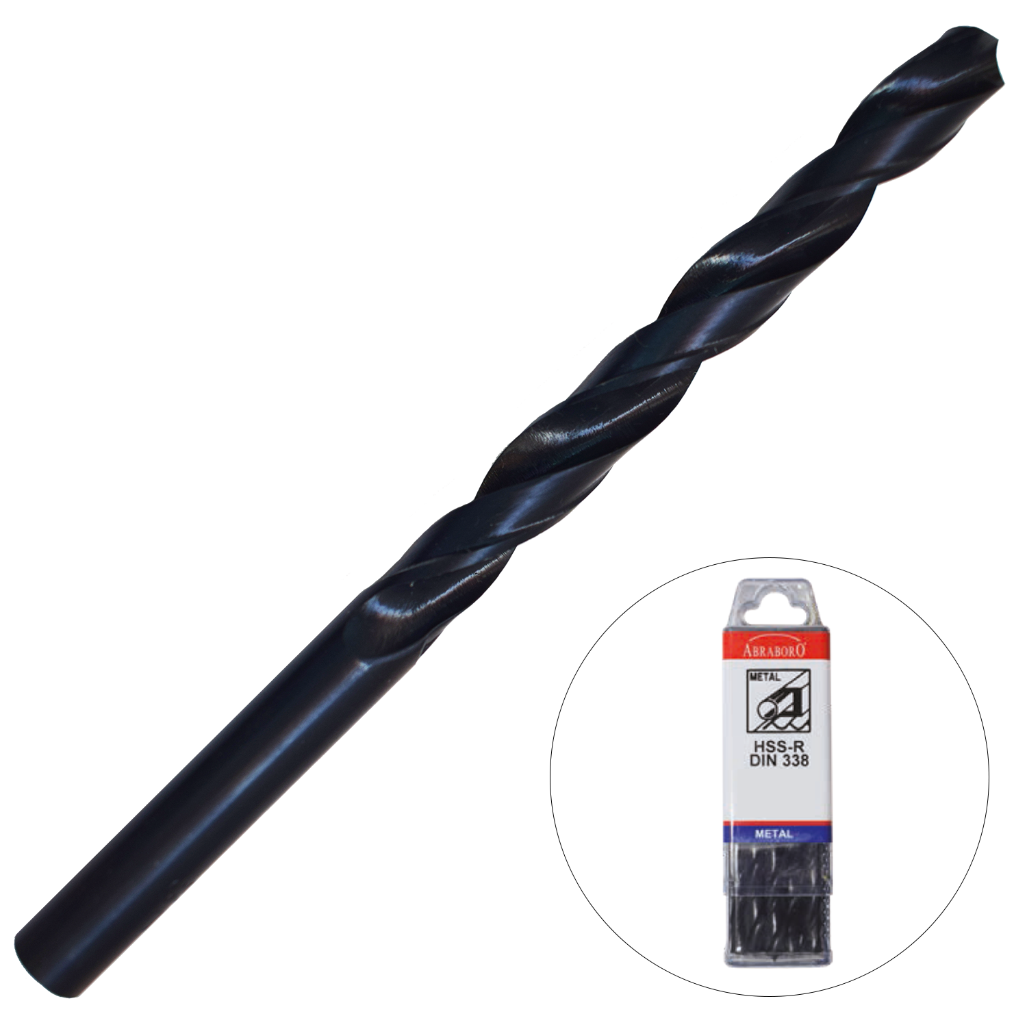 Abraboro 4.3 x 80 / 47 mm HSS-R fémfúró X-Pack, 10 db/csomag termék fő termékképe