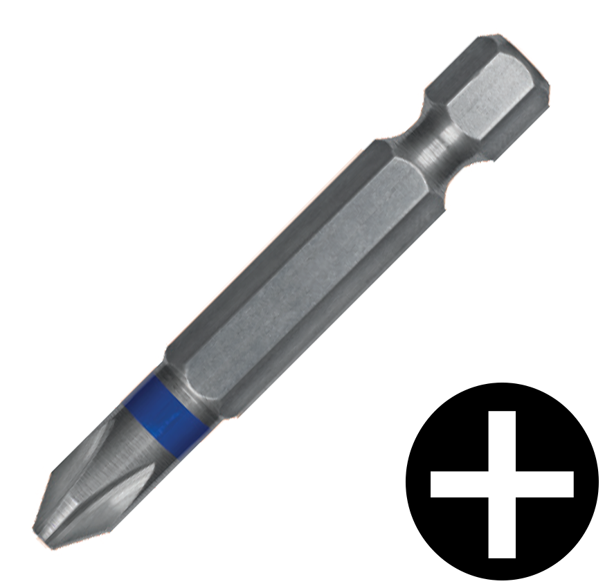 Abraboro PH 3 x 50 mm Phillips bit, 2 db/csomag termék fő termékképe