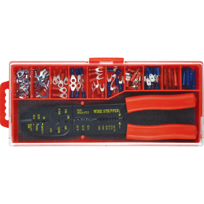 KENNEDY MCP050 saruzó fogó + kábelsaru szortiment készletben, 100 részes termék fő termékképe