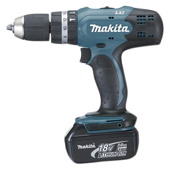 Makita DHP453RFE akkus ütvefúró-csavarozó (2 x 3.0 Ah Li-ion akkuval, kofferben) termék fő termékképe