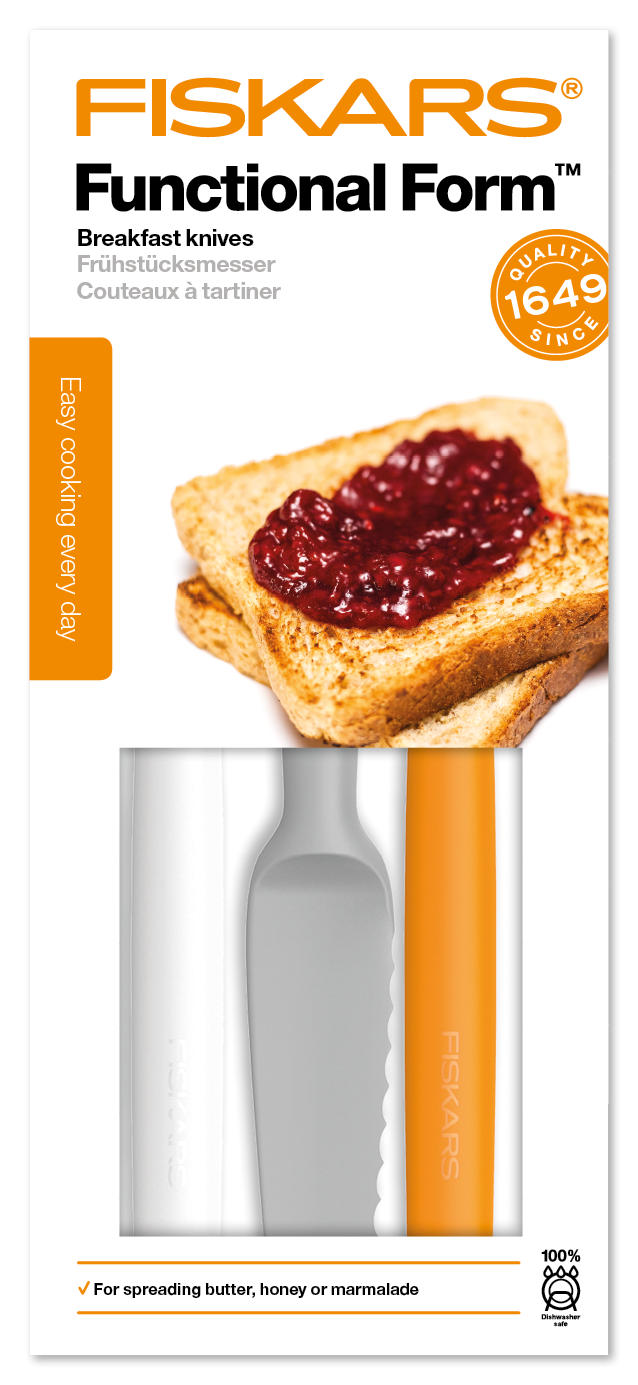 Fiskars Functional Form™ reggeliző késkészlet termék fő termékképe