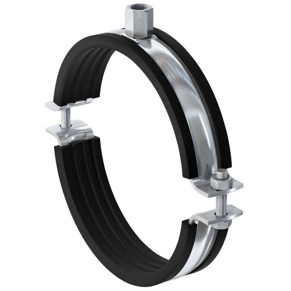 Fischer FRSM 196-203 M10/M12 masszív kétrészes gumibetétes bilincs, 10 db/csomag termék fő termékképe
