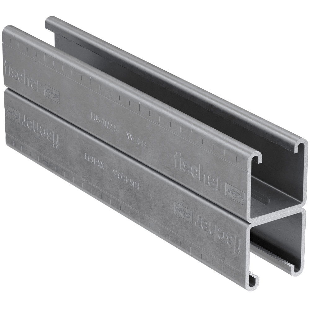 Fischer FUS 41D/2,5 - 6 m hdg. tűzihorganyzott szerelősín termék fő termékképe