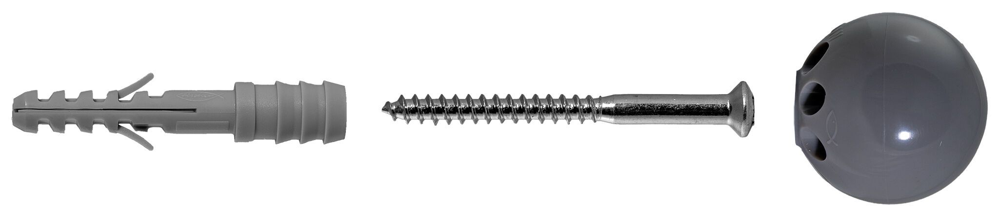 Fischer TS 8 G K NV ajtóütköző, szürke termék fő termékképe