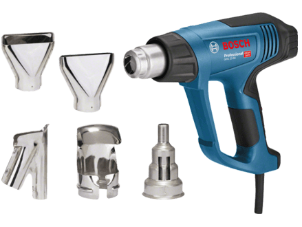 Bosch GHG 23-66 hőlégfúvó 5 db fúvókával termék fő termékképe