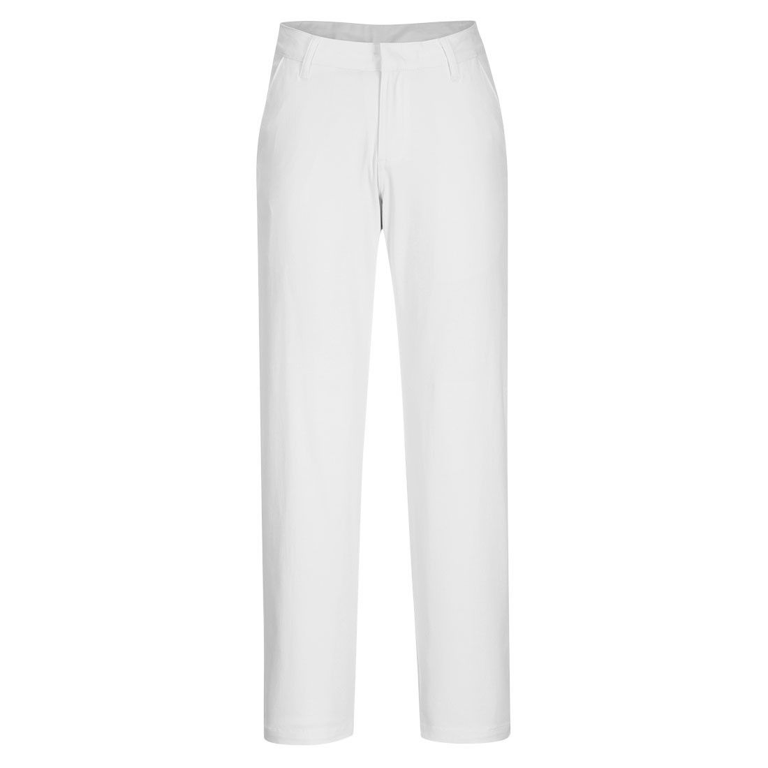 Portwest S235 - Női Stretch Slim Chino nadrág, fehér termék fő termékképe
