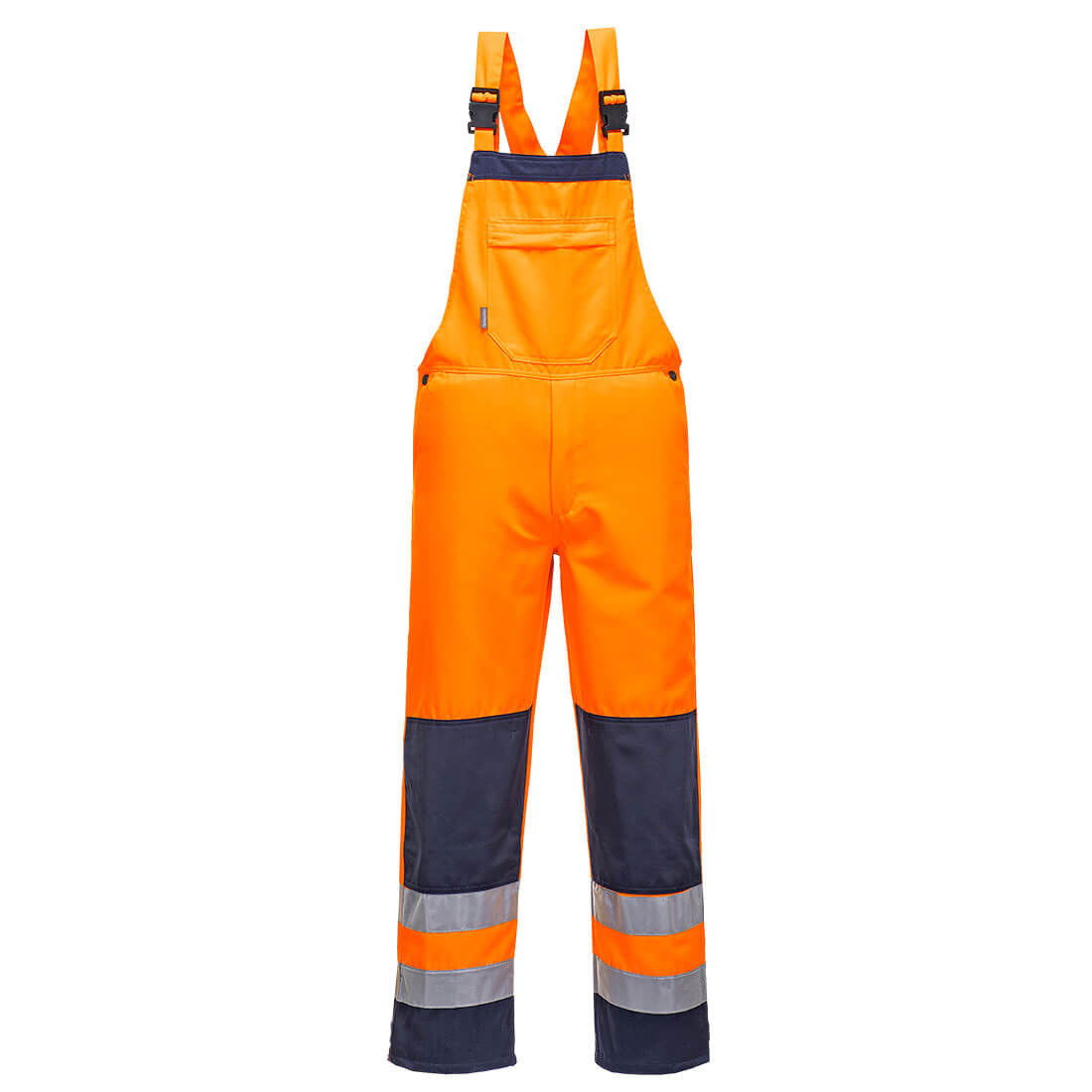 Portwest TX72 - Girona Hi-Vis mellesnadrág, narancs/tengerészkék termék fő termékképe
